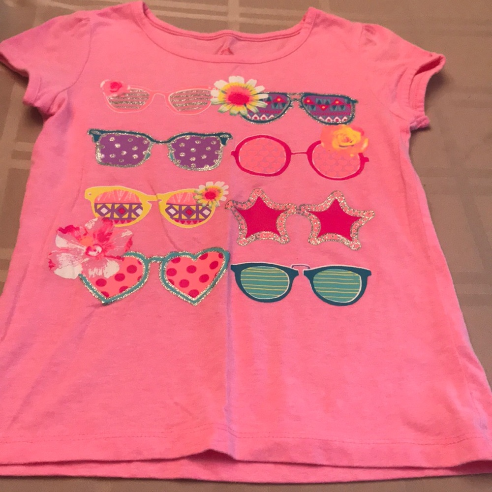 ✰pink tee